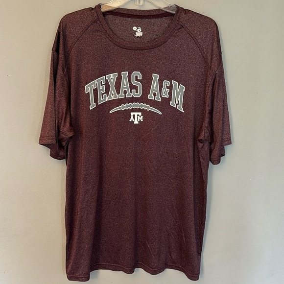 Badger Sports Texas A&M Aggies Dryfit Tee XL - Picture 1 of 4